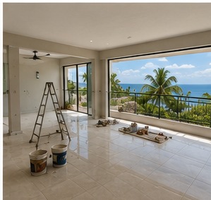 Renovacion de condominio en proceso