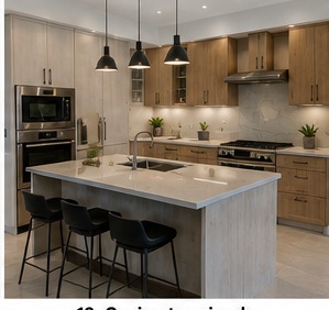 Cocina remodelada terminada en Costa Rica